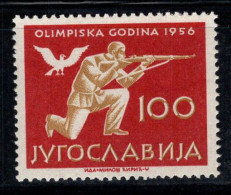 Yougoslavie 1956 Mi. 811 Neuf ** 80% Jeux Olympiques, 100 D - Ongebruikt
