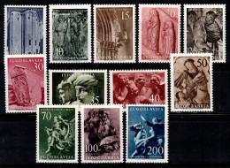 Yougoslavie 1956 Mi. 776-787 Neuf ** 100% Débat Télévisé - Unused Stamps