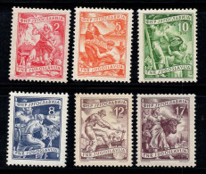 Yougoslavie 1951 Mi. 718-722, 760 Neuf ** 100% Emplois, économie Locale - Unused Stamps