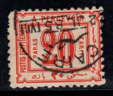 Égypte 1884 Mi. 2 Oblitéré 20% Timbre-taxe 20 Pa - 1866-1914 Khedivate Of Egypt