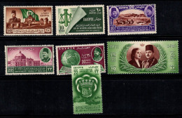 Égypte 1950-51 Neuf ** 100% Le Roi Farouk, L'histoire - Used Stamps
