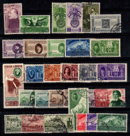 Égypte 1948-49 Oblitéré 100% Célébrités, Avions, Histoire - Used Stamps