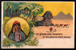 Égypte 1926 Carte Postale 100% Neuve Sur Le Terrain De La Tour De New Brighton - Other & Unclassified