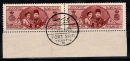 Égypte 1938 Mi. 240 Oblitéré 100% Port-Saïd, Célébrités - Usati