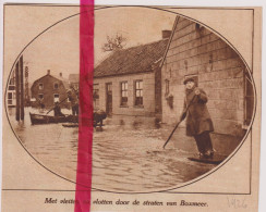 Boxmeer - Evacuatie Bewoners  Na Overstromingen - Orig. Knipsel Coupure Tijdschrift Magazine - 1926 - Zonder Classificatie