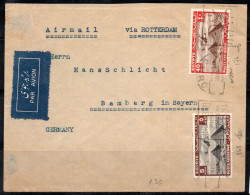 Égypte 1933 Enveloppe 100% Oblitéré Allemagne, Bamberg, Bayern - Brieven En Documenten