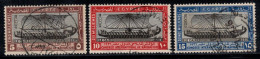 Égypte 1926 Mi. 109-110 Oblitéré 100% Navires, Le Caire - Usati