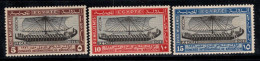 Égypte 1926 Mi. 109-110 Neuf * MH 60% Navires, Le Caire - Unused Stamps