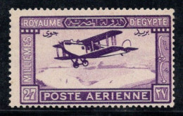 Égypte 1926 Mi. 103 Neuf * MH 80% Poste Aérienne 27 M, AVION - Posta Aerea