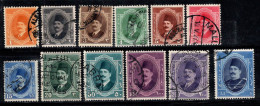Égypte 1923 Mi. 82-93 Oblitéré 100% Roi Fouad I - Used Stamps