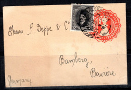 Égypte 1923 Enveloppe 100% Oblitéré Bavière, Bamberg - Cartas & Documentos