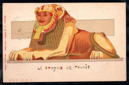 Égypte 1903 Carte Postale 100% UPU, Berlin, Sphinx Oblitéré - Andere & Zonder Classificatie