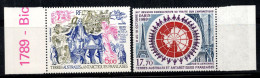 Territoire Antarctique Français TAAF 1989 Mi. 256,258 Neuf ** 100% Poste Aérienne Pingouins,Paris,Révolution Française - Unused Stamps