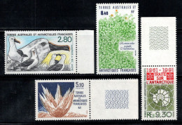Territoire Antarctique Français TAAF 1990-91 Neuf ** 100% Albatros,Minéraux,Plantes,Carte - Unused Stamps