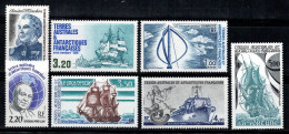 Territoire Antarctique Français TAAF 1987-88 Neuf ** 100% Personnalité,Navires,Éolienne - Unused Stamps