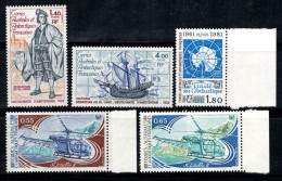 Territoire Antarctique Français TAAF 1980-81 Neuf ** 100% Sebastiano Del Cano,Hélicoptère - Unused Stamps