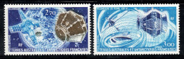 Territoire Antarctique Français TAAF 1977 Mi. 120-21 Neuf ** 100% Poste Aérienne Satellites - Neufs