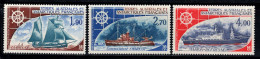 Territoire Antarctique Français TAAF 1976 Mi. 98-100 Neuf ** 100% Poste Aérienne Navires - Ungebraucht