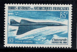 Territoire Antarctique Français TAAF 1969 Mi. 51 Neuf ** 100% Poste Aérienne 85 Fr, Le Concorde,Avion - Nuovi