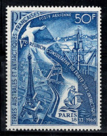 Territoire Antarctique Français TAAF 1969 Mi. 49 Neuf ** 100% Poste Aérienne 50 Fr,Tour Eiffel,Albatros,Navire - Unused Stamps