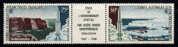 Territoire Antarctique Français TAAF 1968 Mi. 42-43 Neuf ** 60% Poste Aérienne Recherche Ionosphérique,Fusées - Unused Stamps