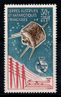 Territoire Antarctique Français TAAF 1965 Mi. 32 Neuf ** 100% Poste Aérienne 30 Fr, Satellite,Télécommunications - Unused Stamps