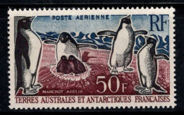 Territoire Antarctique Français TAAF 1962 Mi. 26 Neuf ** 100% Poste Aérienne 50 Fr, Manchots Adélie - Nuevos