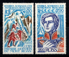 Territoire Antarctique Français TAAF 1976 Mi. 109-10 Neuf ** 100% Alpinistes,Mont Ross - Unused Stamps