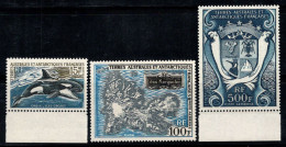 Territoire Antarctique Français TAAF 1969 Mi. 52-54 Neuf ** 100% Assassin Orque,Kerguelen,Armoiries - Unused Stamps