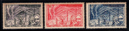Territoire Antarctique Français TAAF 1957 Mi. 10-12 Neuf ** 100% Station Polaire - Unused Stamps