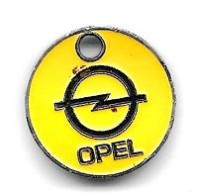 Jeton  De  Caddie  Occasion  Automobiles  OPEL  Verso  GENERALE  AUTOMOBILES - Trolley Token/Shopping Trolley Chip