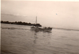 Photo Vintage Paris Snap Shop- Bateau Boat Mer Sea Pèche Fishing  CROISIC - Barcos