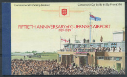 Guernesey 1989 Mi. MH 0-7 Carnet 100% Neuf ** Aéroport - Guernesey
