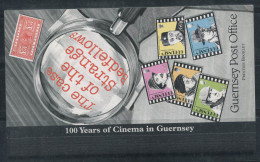 Guernesey 1996 Mi. MH 40 Carnet 100% Neuf ** Cinéma - Guernsey
