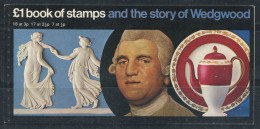 Grande-Bretagne 1972 Mi. MH 36 Carnet 100% Neuf ** L'histoire De Wedgood - Postzegelboekjes