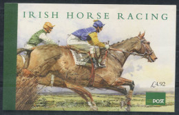 Irlande 1996 Mi. MH 33 Carnet 100% Neuf ** Chevaux De Course - Postzegelboekjes