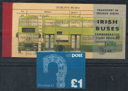 Irlande 1993 Mi. MH 22-23 Carnet 100% Neuf ** Art, Omnibus - Markenheftchen