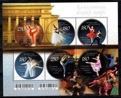 Kazakhstan 2009 Mi. Bl. 40 Bloc Feuillet 100% Neuf ** Ballet, Culture - Kazakhstan