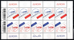 Kazakhstan 2008 Mi. 616-617 Mini Feuille 100% Neuf ** Europa Cept - Kazakistan