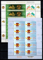 Kazakhstan 2008 Mi. 622-624 Mini Feuille 100% Neuf ** CULTURE - Kazakhstan