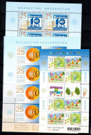 Kazakhstan 2007 Mi. 579-582 Mini Feuille 100% Neuf ** KazTransOIL, CESAP, Europa Cept - Kazajstán