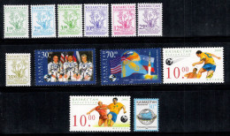 Kazakhstan 2002 Mi. 370-381 Neuf ** 100% Espace, Plantes, Coupe Du Monde - Kazakistan