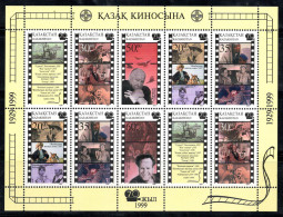 Kazakhstan 1999 Mi. 258-263 Mini Feuille 100% Neuf ** Cinéma - Kazakistan