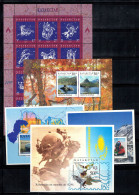 Kazakhstan 1997-98 Mi. 168, Bl. 11-14 Bloc Feuillet 100% Neuf ** Constellations, Astana, UPU, Paysages - Kazajstán