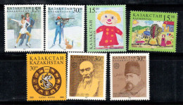 Kazakhstan 1998 Mi. 203-209 Neuf ** 100% Jeux Olympiques, Enfants, Nouvel An - Kazakhstan