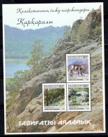 Kazakhstan 1997 Mi. Bl. 10 Bloc Feuillet 100% Neuf ** Parc Naturel, Karkarali - Kazakhstan