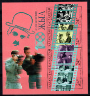Kazakhstan 1996 Mi. Bl. 8 Bloc Feuillet 100% Neuf ** Cinéma - Kazakistan