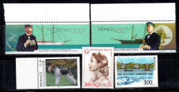Monaco 1996 Neuf ** 100% Princesse Grace,Paysage Côtier,Voyages De Recherche - Other & Unclassified