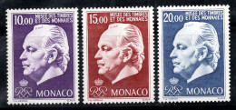 Monaco 1996 Mi. 2284-86 Neuf ** 100% Portrait Du Prince Rainier III - Andere & Zonder Classificatie