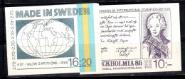 Suède 1984 Mi. 1282-87,1288-91 Carnet 100% Neuf ** Technologie,Lettres Des Rois - 1981-..